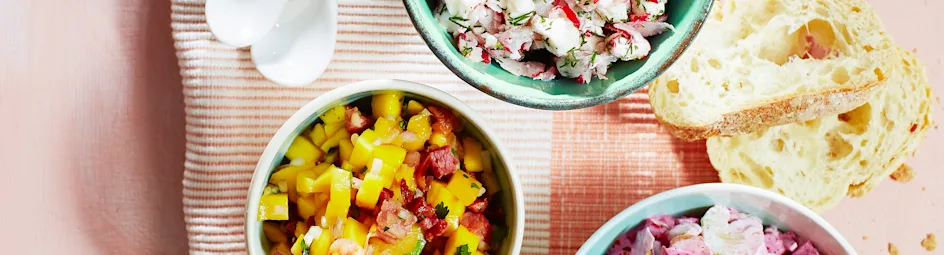 Bleekselderijsalsa met bietjes en bosui