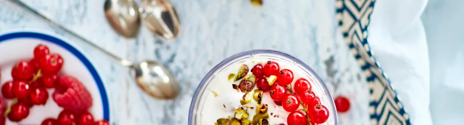 Luchtig Grieks yoghurttoetje
