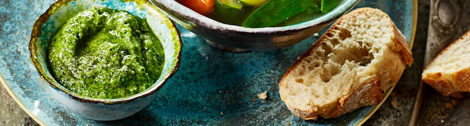 Provençaalse groentesoep met pistou