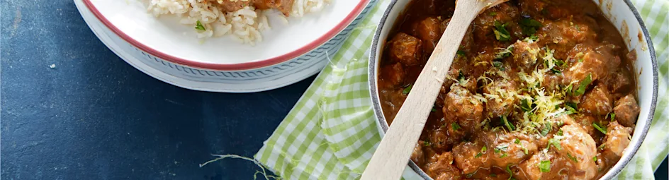 Runderstoof met citroen