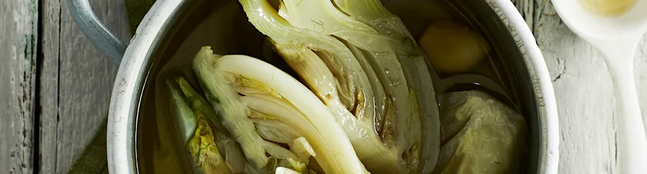 Gekonfijte venkel