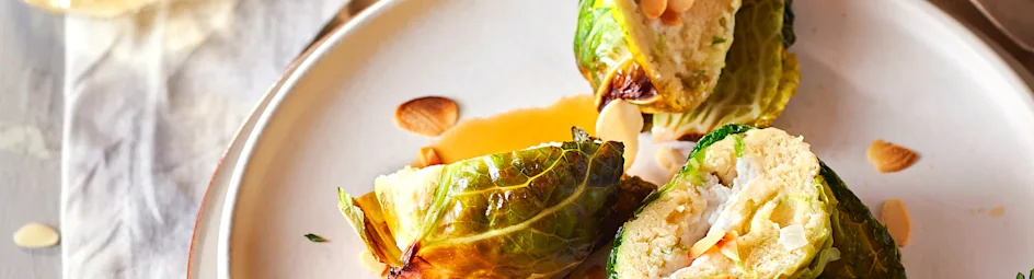 Savooiekool-scones met geitenkaas