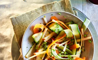 Frisse groentelintensalade