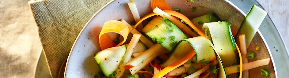 Frisse groentelintensalade