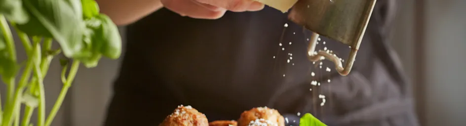 Italiaanse tomatenstamppot met gehaktballetjes