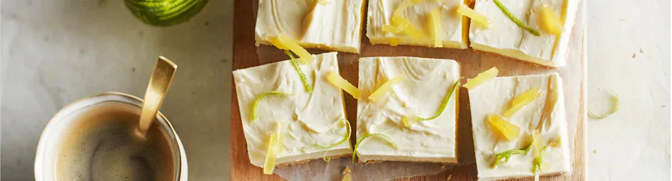 Gember-cheesecake met limoen