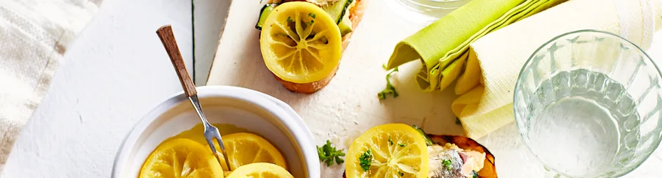 Bruschetta al limone