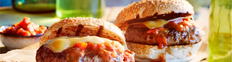 Sloppy Joe-cheeseburger