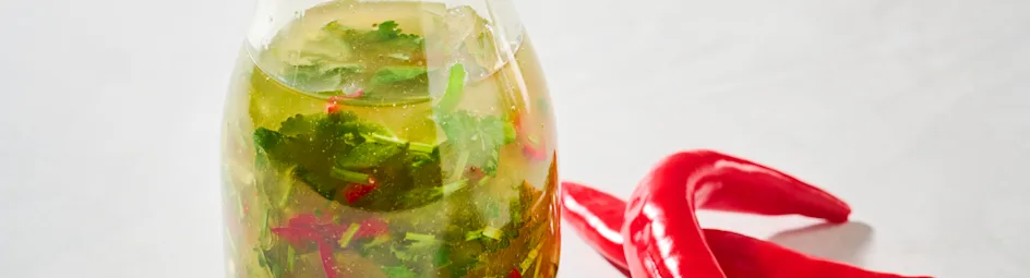 Chili-korianderdressing