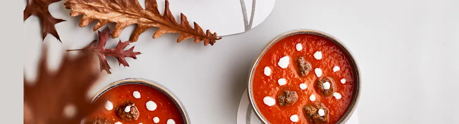 Geroosterde-tomatensoep