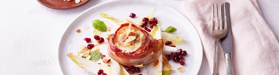 Gevulde appel met frisse witlofsalade