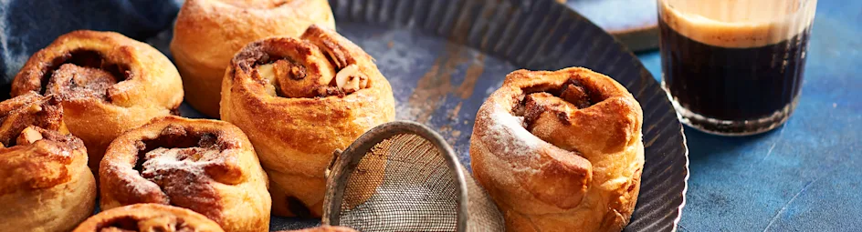 Chocolade-notenbroodjes