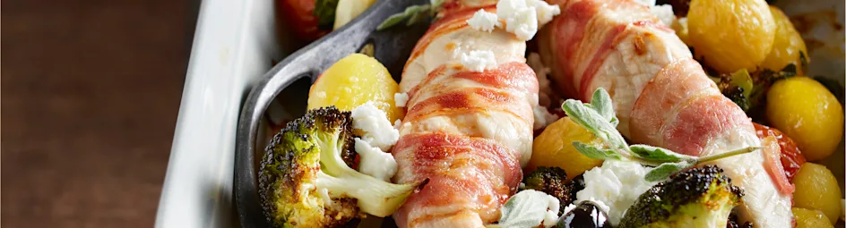 Ovenschotel kip met aardappelen