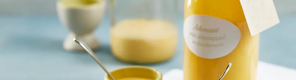 Advocaat met sinaasappel en kardemom