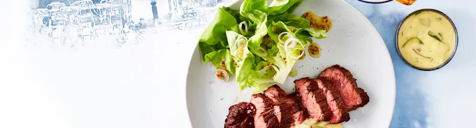 Steak frites met bearnaisesaus