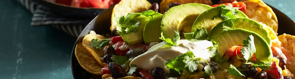 Nacho's met tomatensalsa en avocado