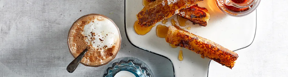 Brioche wentelteefje-sticks