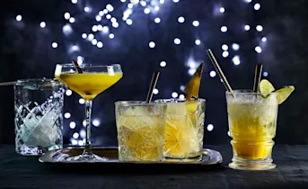 Gember-mocktail met limoen