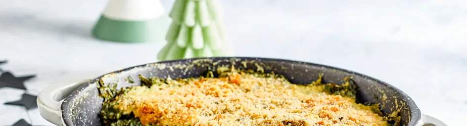 Boerenkoolgratin met parmezaan