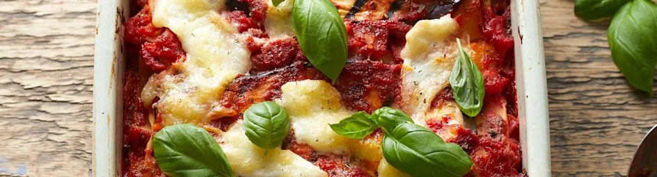 Lasagne met gegrilde groenten