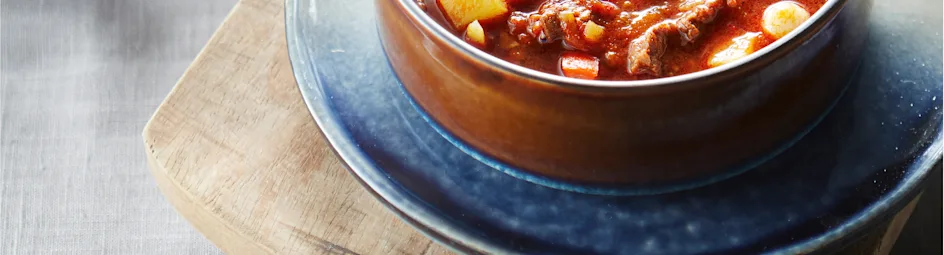 Hongaarse goulashsoep