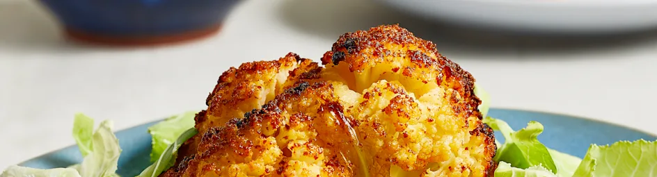 Geroosterde bloemkool met specerijenboter