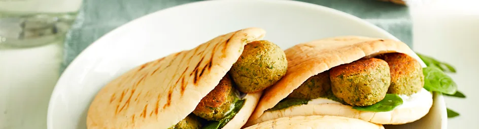 Groene falafelballetjes met zhug