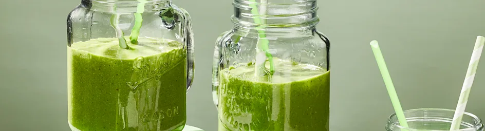 Groene lunch-smoothie