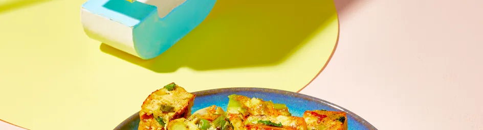 Frittata bites met kurkuma