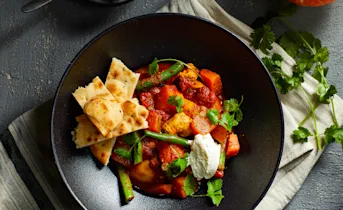 Indiase pompoencurry