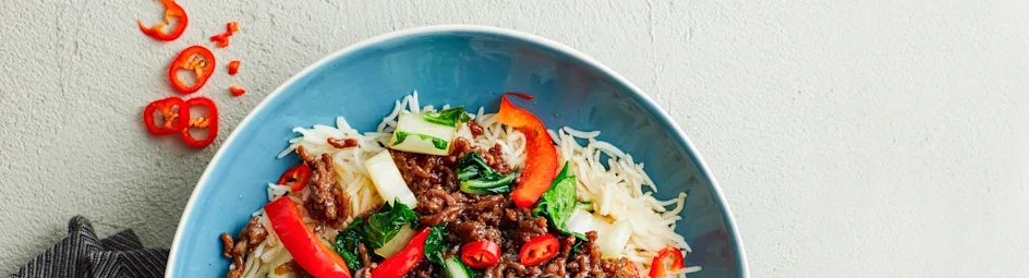 Koreaans gehakt met paksoi