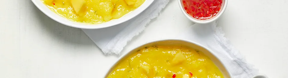 Spicy mango-smoothiebowl