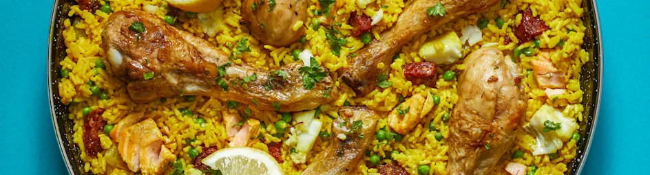 Luxe paella Valenciana