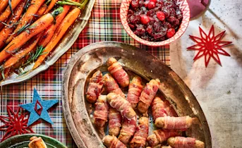 Geglaceerde worteltjes