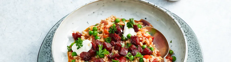 Tomatenrisotto met chorizo