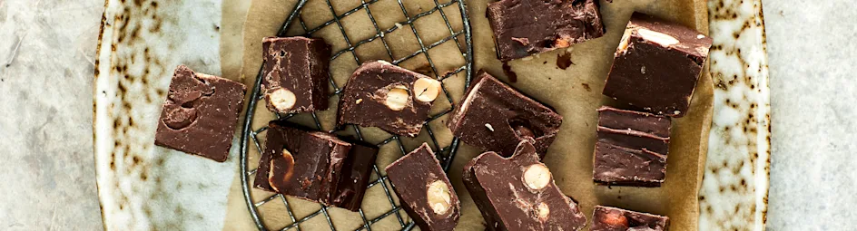 Chocoladefudge met chocopinda's