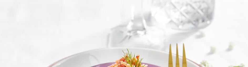 Zalmbonbon met Hollandse garnalen