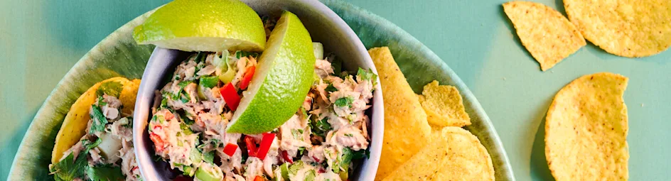 Nacho's met tonijnsalade