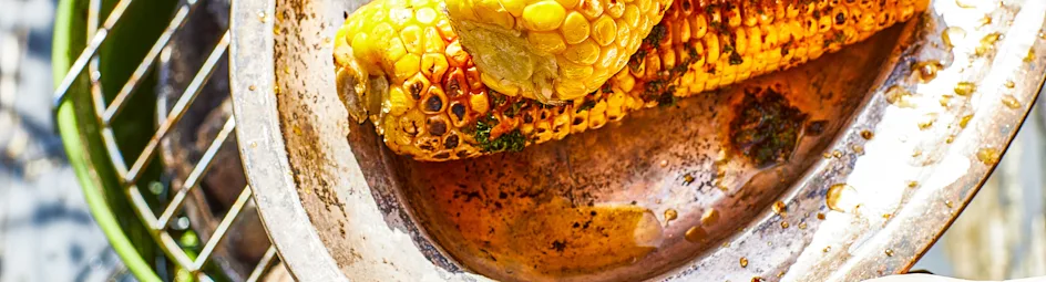 Geroosterde maiskolf