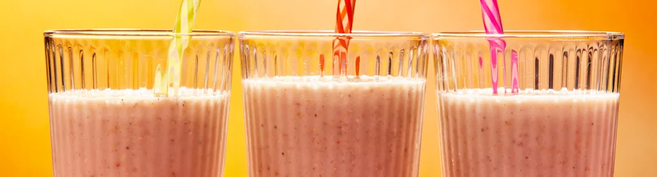 Power smoothie met banaan en abrikoos