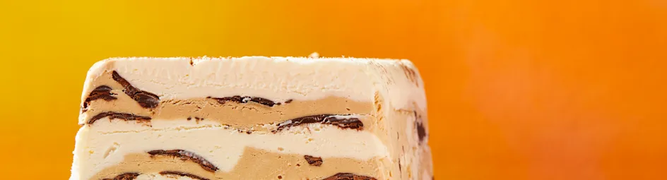 Koffie-chocolade-ijstaart