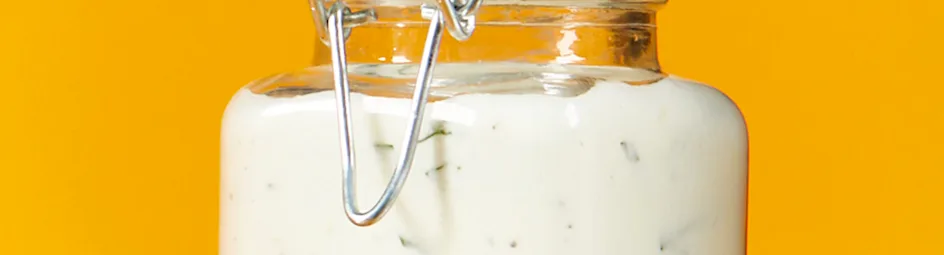 Yoghurt-muntdressing