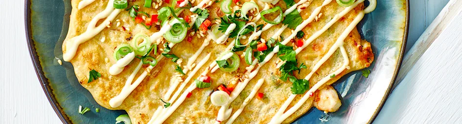 Garnalenpannenkoeken