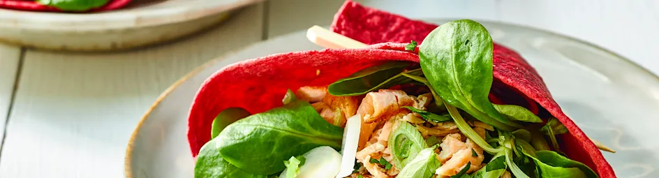 Zalmwraps met avocado