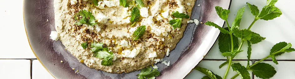 Baba ganoush-platter