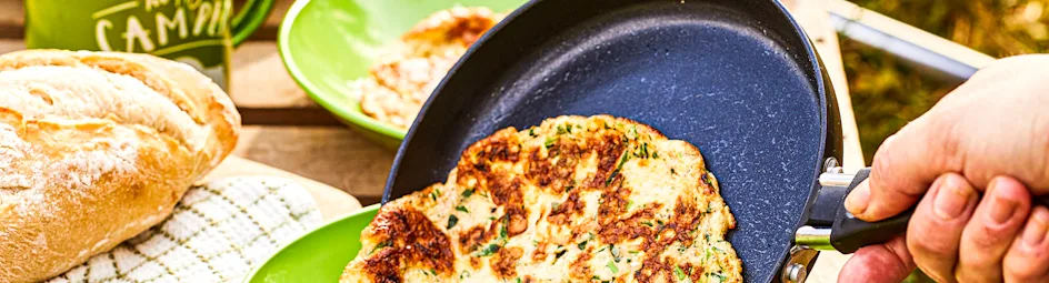 Romige kruidenomelet