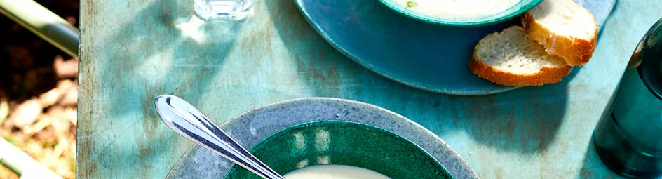 Venkelcrèmesoep met pancettakruim