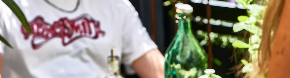 Pizza bianca met artisjok