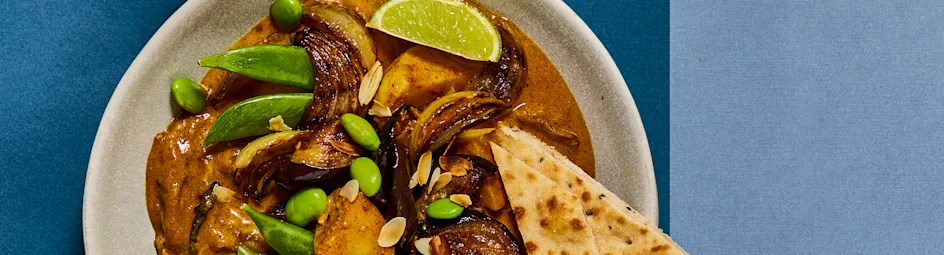 Auberginecurry met raita