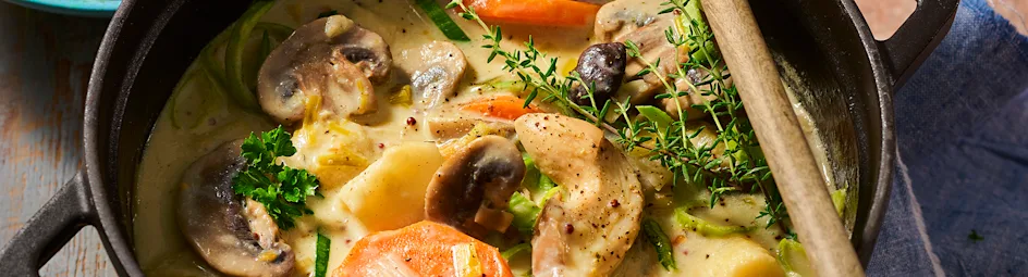 Groentestoof met pastinaak en walnoot